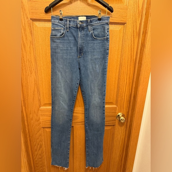 Favorite Daughter Denim - Favorite Daughter: The Valentina Super High Rise Tower size 26 - medium indigo
